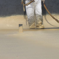 seamless, protective Minneapolis foam roofing